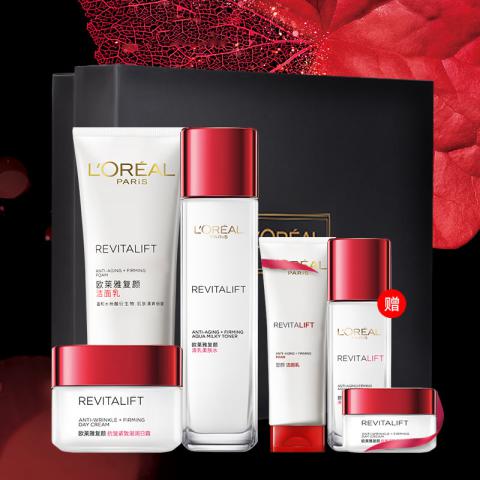 欧莱雅（LOREAL）复颜抗皱礼盒三...